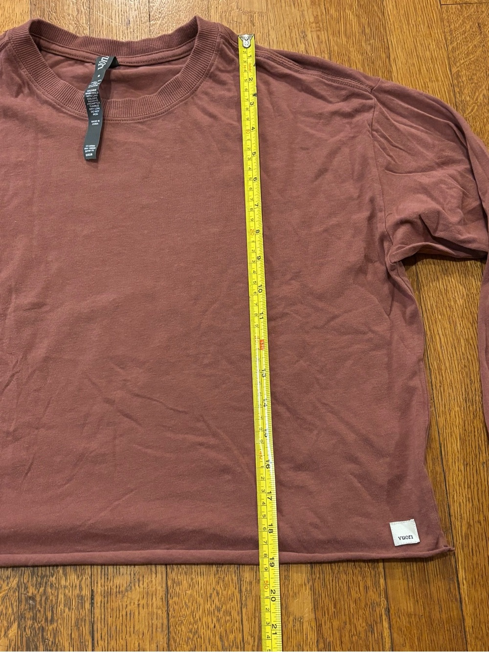 Vuori Long Sleeve Coast Tee Dusk - Picture 6 of 9